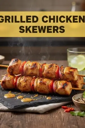 Grilled Chicken Skewers