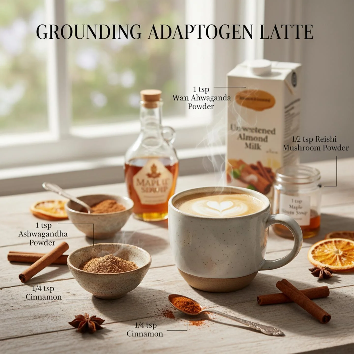 Grounding Adaptogen Latte