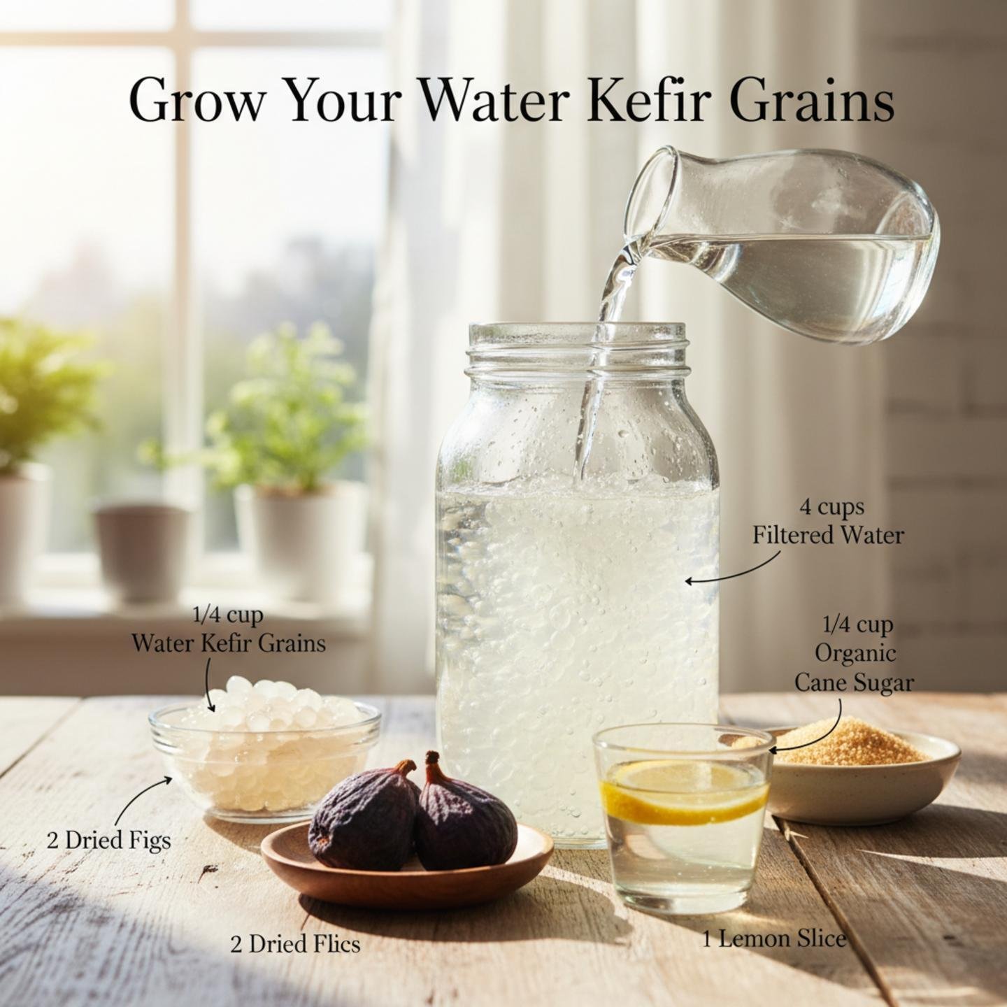 Grow Your Water Kefir Grains