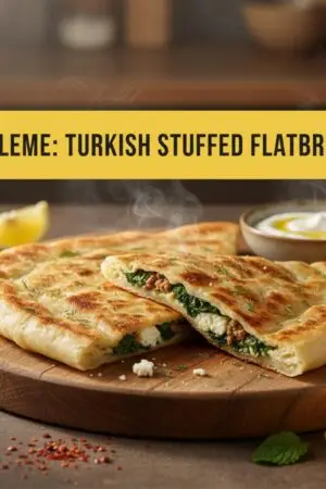 Gözleme: Turkish Stuffed Flatbread