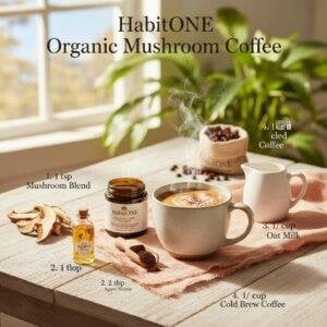 HabitONE Organic Mushroom Coffee