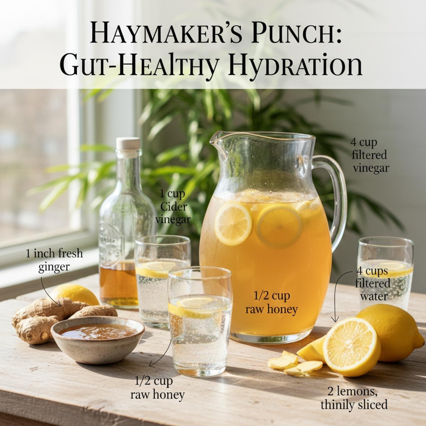 Haymaker's Punch: Gut-Healthy Hydration