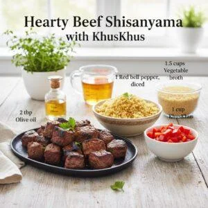 Hearty Beef Shisanyama with KhusKhus