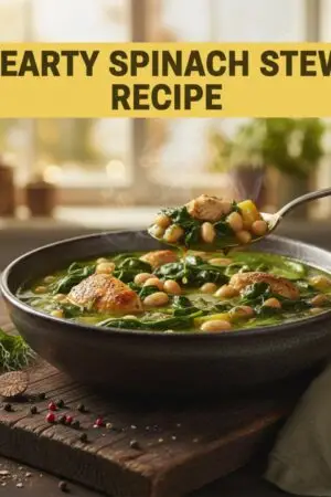 Hearty Spinach Stew Recipe