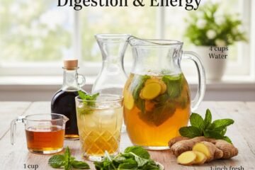 Herby Switchel: Digestion & Energy