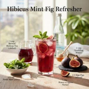 Hibiscus Mint Fig Refresher