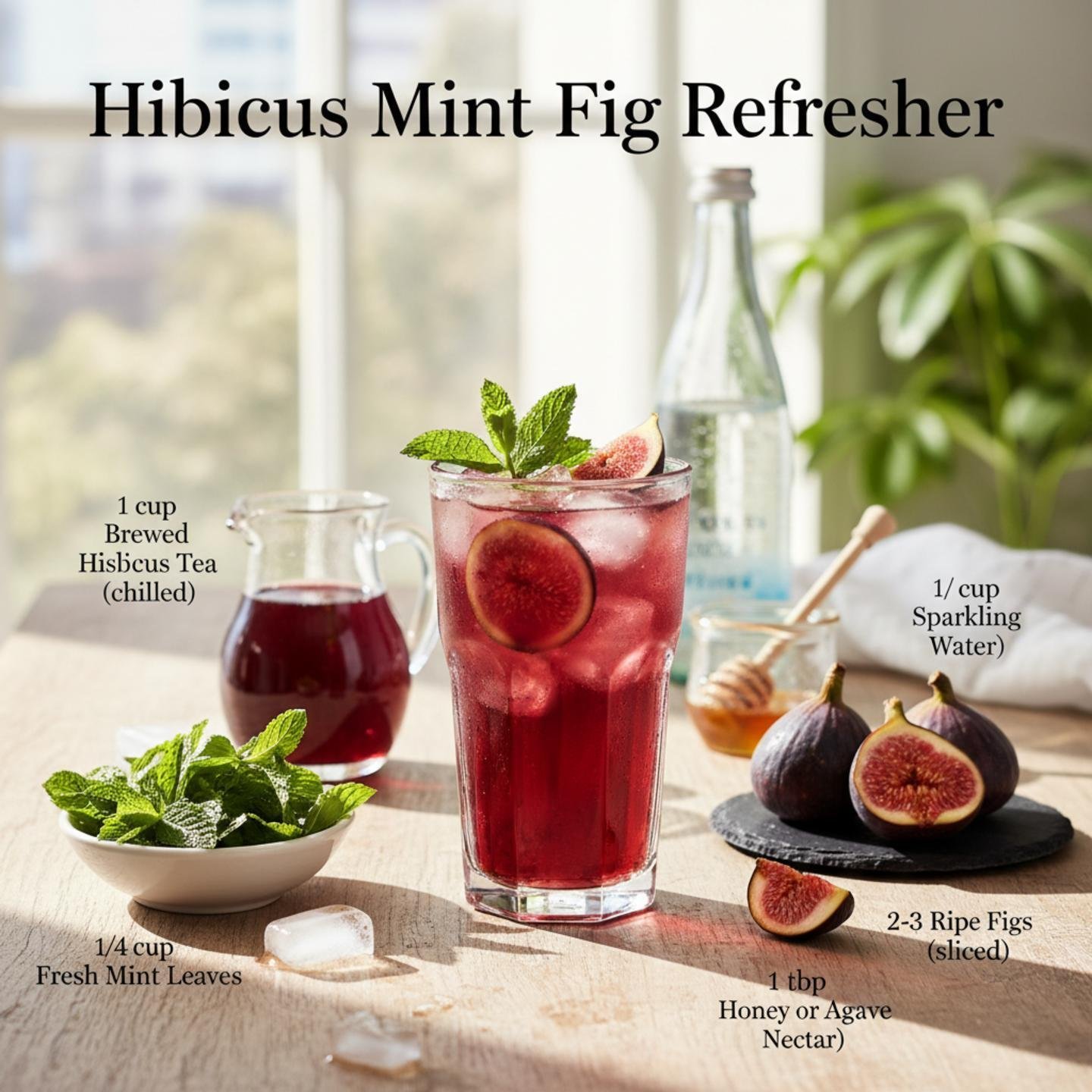 Hibiscus Mint Fig Refresher