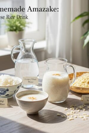 Homemade Amazake: Japanese Rice Drink