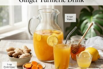 Homemade Jamu: Ginger Turmeric Drink