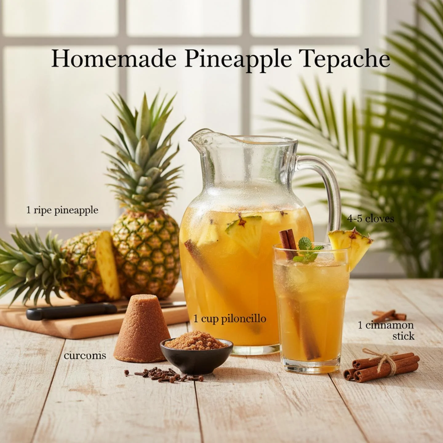 Homemade Pineapple Tepache