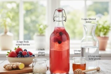 Homemade Probiotic Drinks