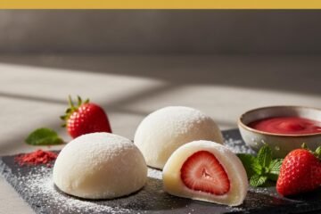 Homemade Strawberry Mochi