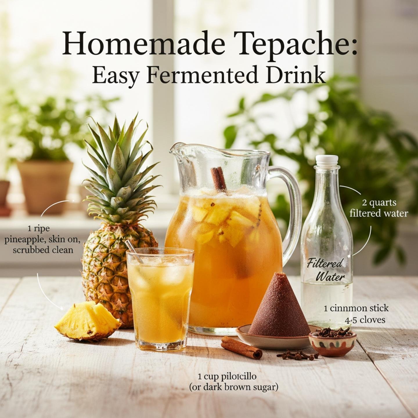 Homemade Tepache: Easy Fermented Drink
