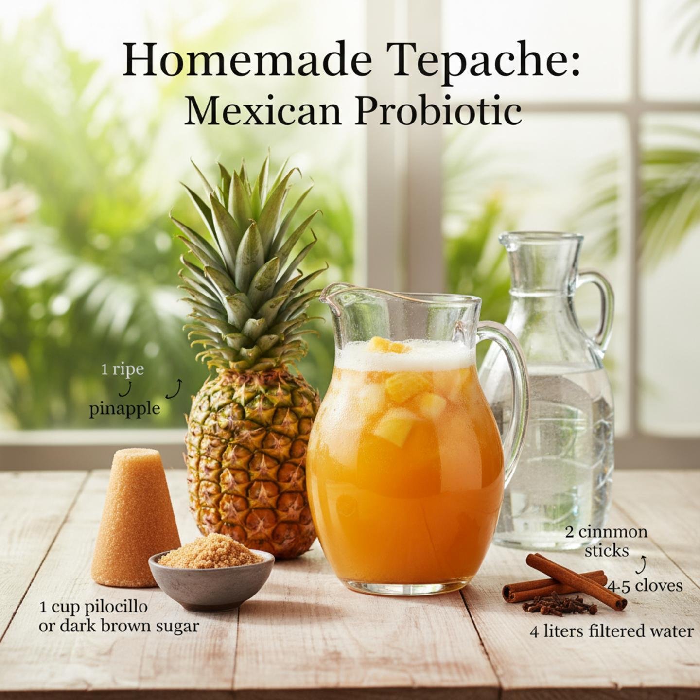 Homemade Tepache: Mexican Probiotic