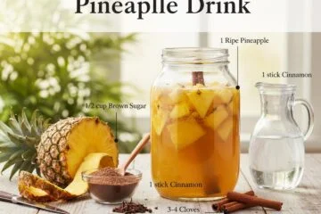 Homemade Tepache: Pineapple Drink