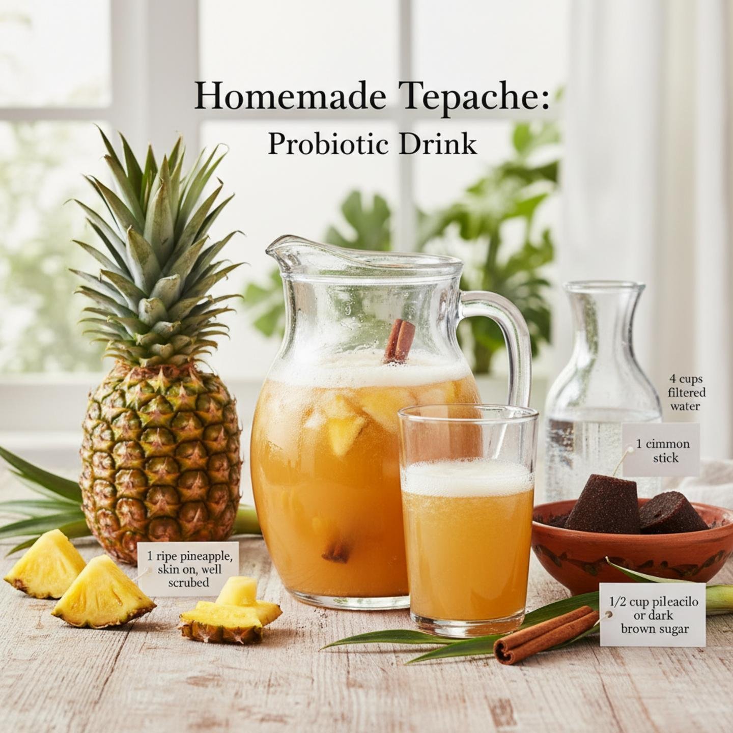 Homemade Tepache: Probiotic Drink