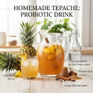 Homemade Tepache: Probiotic Drink