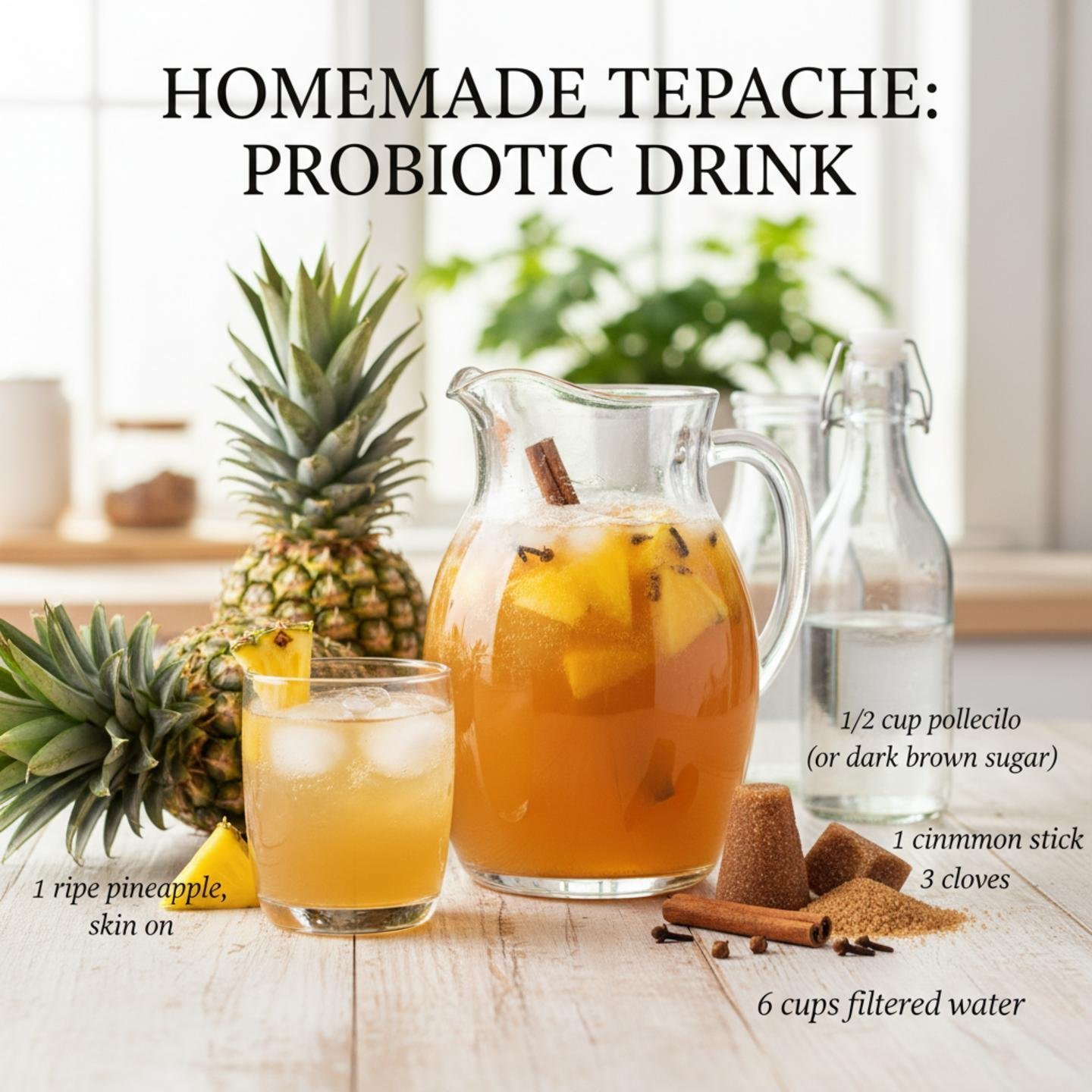 Homemade Tepache: Probiotic Drink