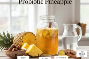 Homemade Tepache: Probiotic Pineapple