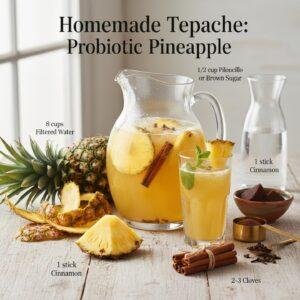 Homemade Tepache: Probiotic Pineapple