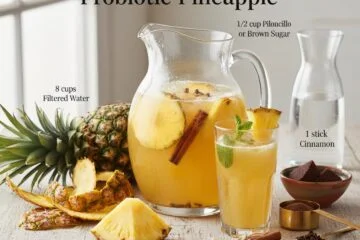 Homemade Tepache: Probiotic Pineapple