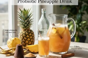 Homemade Tepache: Probiotic Pineapple Drink