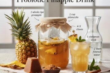 Homemade Tepache: Probiotic Pineapple Drink
