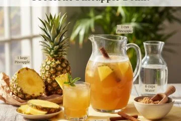 Homemade Tepache: Probiotic Pineapple Drink