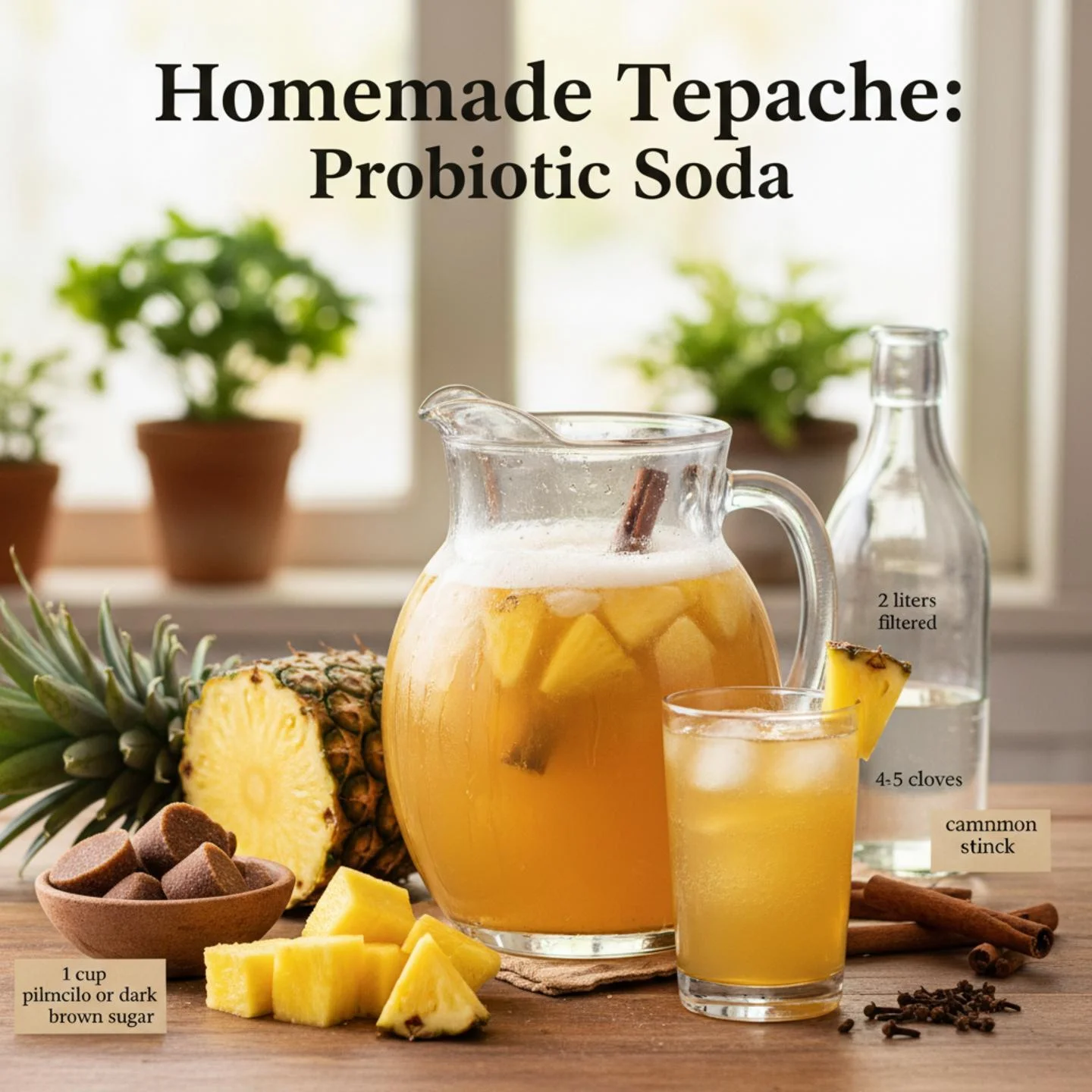 Homemade Tepache: Probiotic Soda
