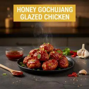 Honey Gochujang Glazed Chicken