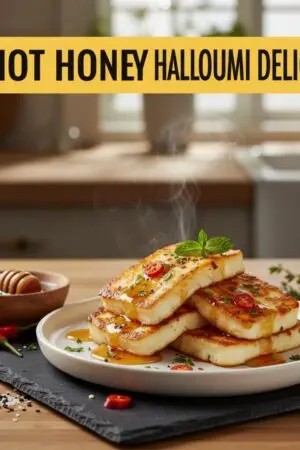 Hot Honey Halloumi Delight