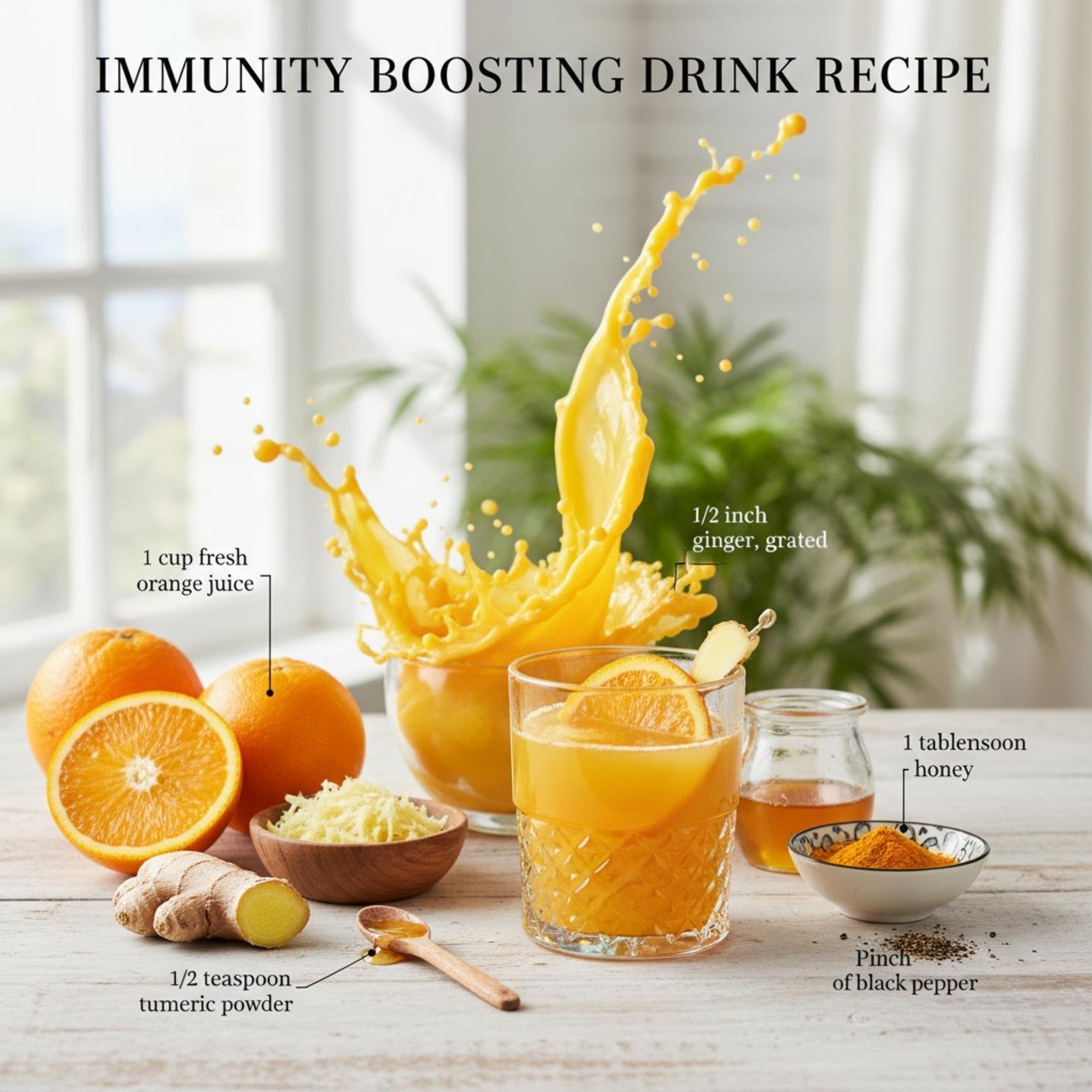 Immunity Boosting Drink Recipe