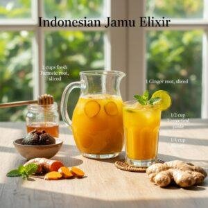 Indonesian Jamu Elixir