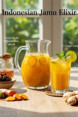 Indonesian Jamu Elixir