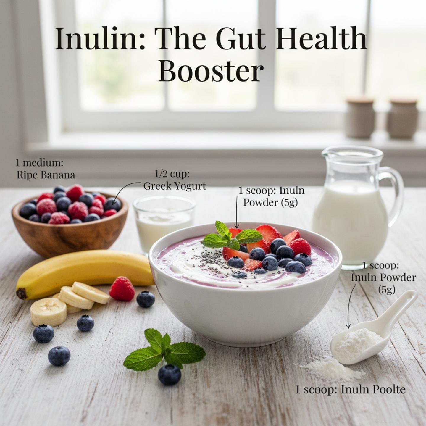 Inulin: The Gut Health Booster