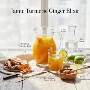 Jamu: Turmeric Ginger Elixir