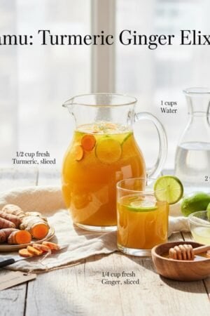 Jamu: Turmeric Ginger Elixir