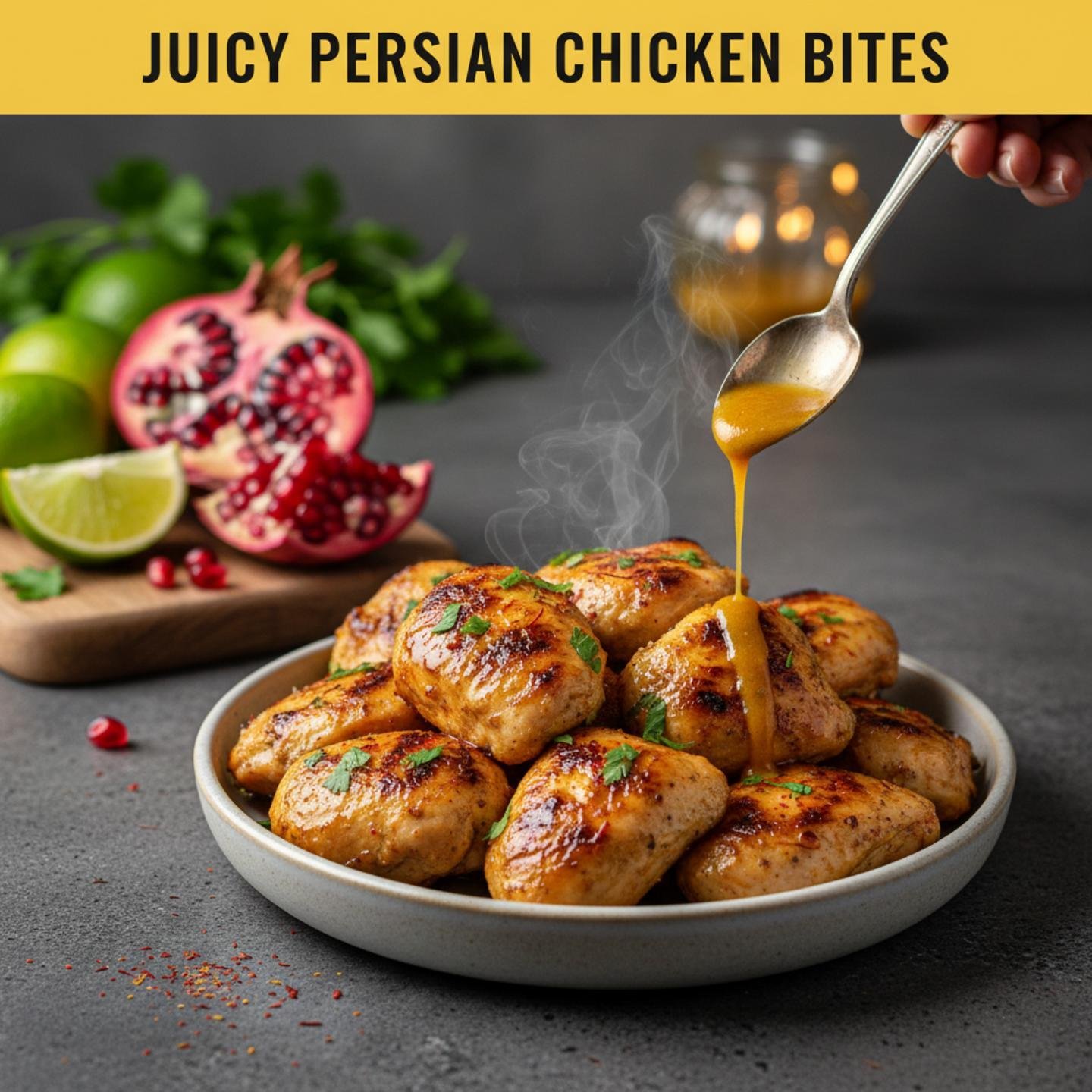 Juicy Persian Chicken Bites