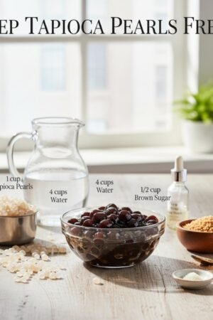 Keep Tapioca Pearls Fresh