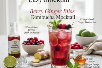 Kombucha & Gut Health: Easy Mocktail