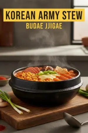 Korean Army Stew: Budae Jjigae