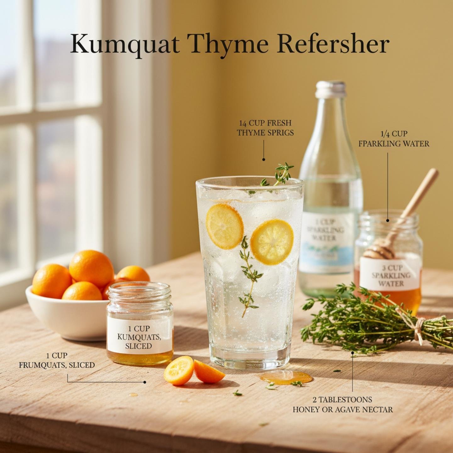 Kumquat Thyme Refresher