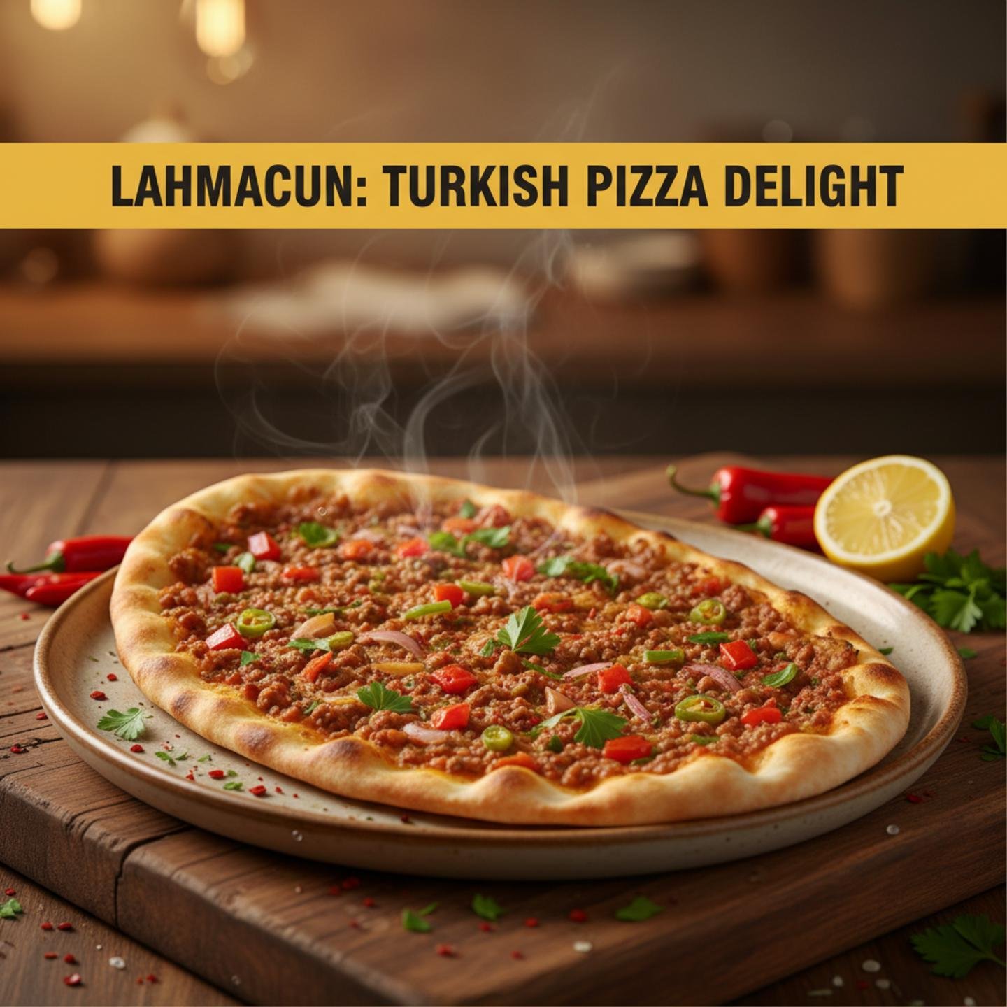 Lahmacun: Turkish Pizza Delight