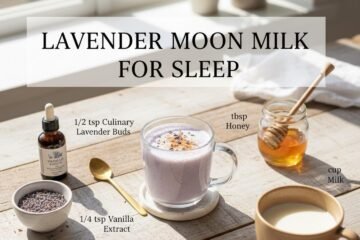 Lavender Moon Milk for Sleep