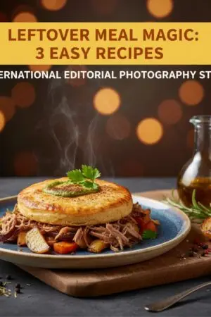 Leftover Meal Magic: 3 Easy Recipes