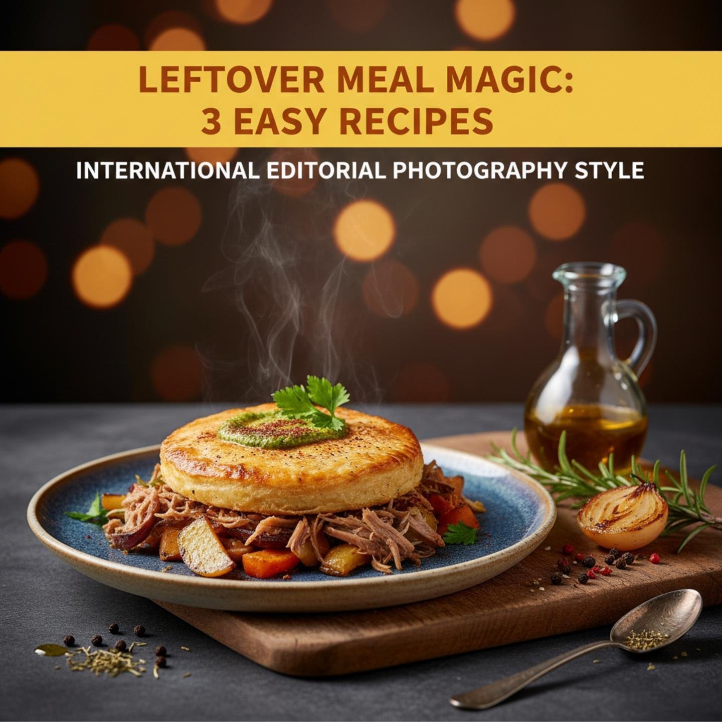 Leftover Meal Magic: 3 Easy Recipes