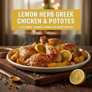 Lemon Herb Greek Chicken & Potatoes