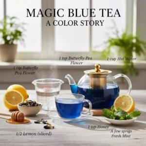 Magic Blue Tea: A Color Story