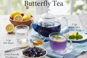 Magic Blue to Purple Butterfly Tea