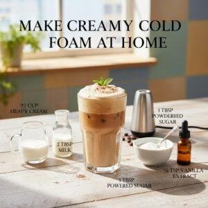 Make Creamy Cold Foam at Home